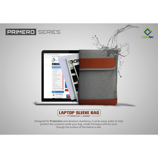 CASETEC Primero Series 13.3", 14", 15.6" , 17" Laptop Sleeve / Briefcase