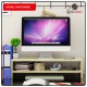 Wood Computer Monitor Stand Riser and PC Screen TV Riser for Home Office (Double Layer)