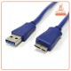 PowerSync USB.3.0 A Male to Micro B High Speed Cable - 1.8M