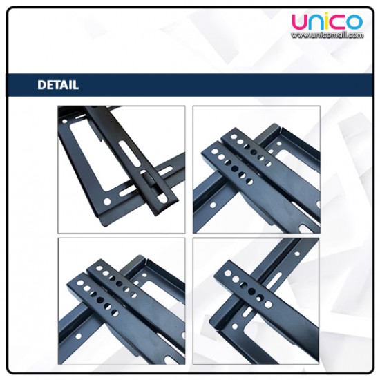 Universal TV Wall Mount Bracket: Fits 14"-42" Flat Panel LED LCD TVs