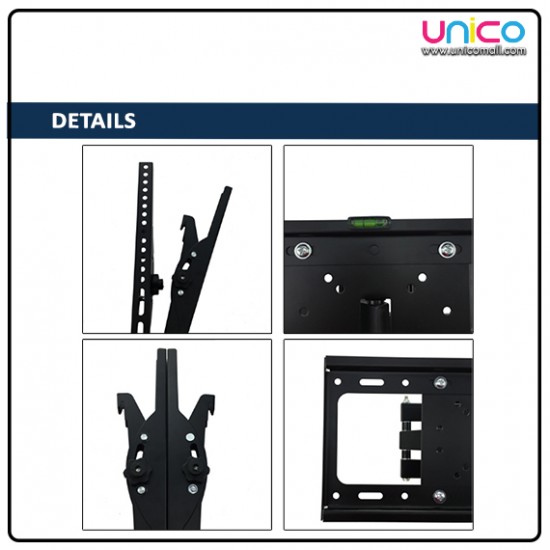 Full Motion Tilt TV Wall Mount Fits Most 32"- 55"