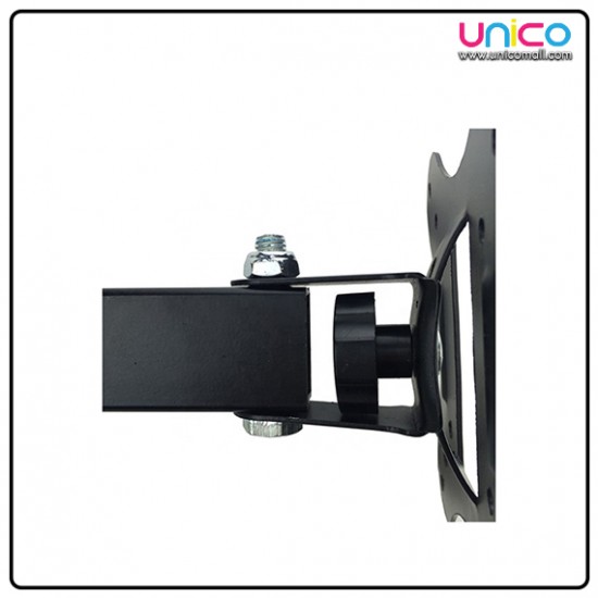 14-27 Plasma Tilt Swivel TV Wall Mount Bracket Black 