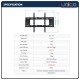 TV Wall Mount Support Mural for 32"- 85"