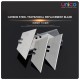 Trapezoid Knife Replacement Blades, 10pcs/Box