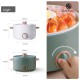 Multifunctional Electric Cooker Skillet Hot Pot 1.5L