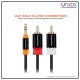 Powersync 3.5mm to RCA Cable – High-Quality Stereo Audio for Home & Car Systems