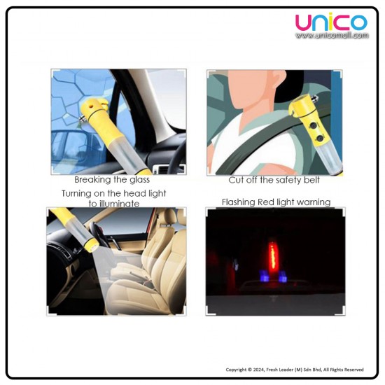 Unicomall Spotlight: Evio Asia Multifunction LED Torchlight for Emergencies