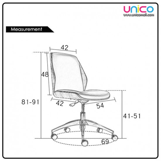 Luxury Ergonomic Office Leather Chair 